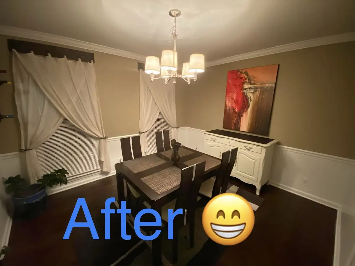 Professional dining room restoration after water damage in Valdosta