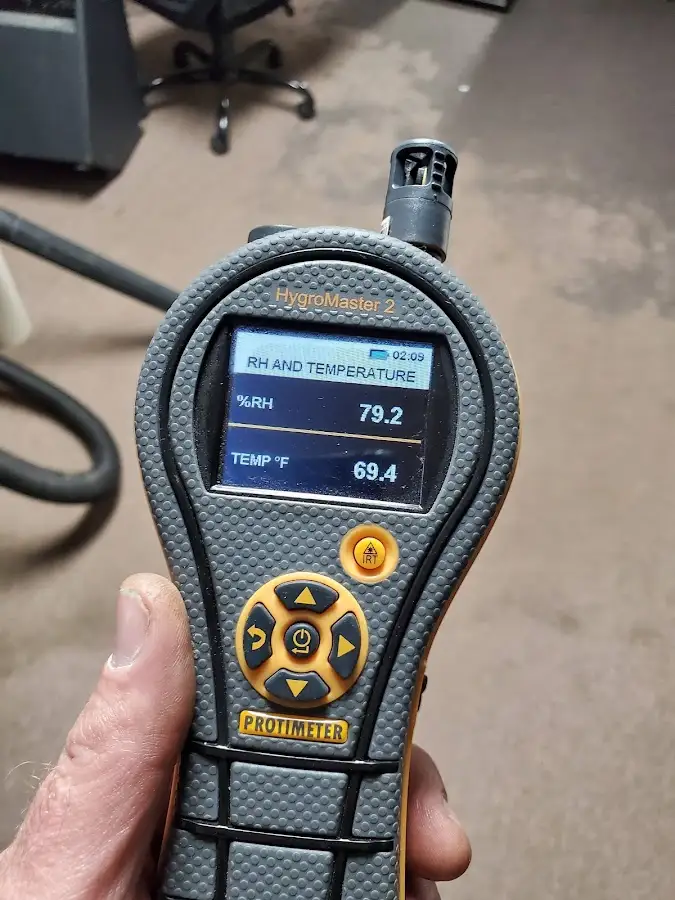 Moisture meter humidity assessment for Fire & Smoke Damage Restoration in Valdosta